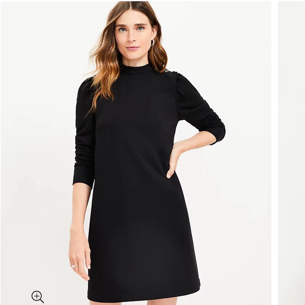 NWT Loft button sleeve dress